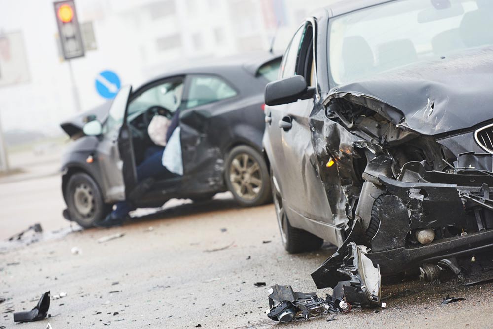 ¿Qué se debe hacer en caso de accidente de tráfico?